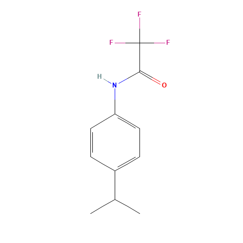 2,2,2-trifluoro-N-(4-propan-2-ylphenyl)acetamide (CAS: 75999-61-0) - Related Chemical Product
