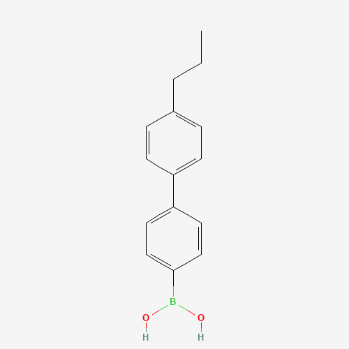 [4-(4-propylphenyl)phenyl]boronic acid (CAS: 153035-56-4) - Related Chemical Product
