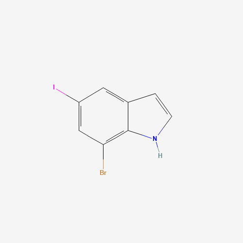7-bromo-5-iodo-1H-indole (CAS: 1000343-38-3) - Related Chemical Product