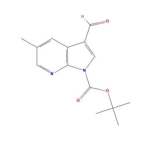 tert-butyl 3-formyl-5-methylpyrrolo[2,3-b]pyridine-1-carboxylate (CAS: 1198097-53-8) - Related Chemical Product