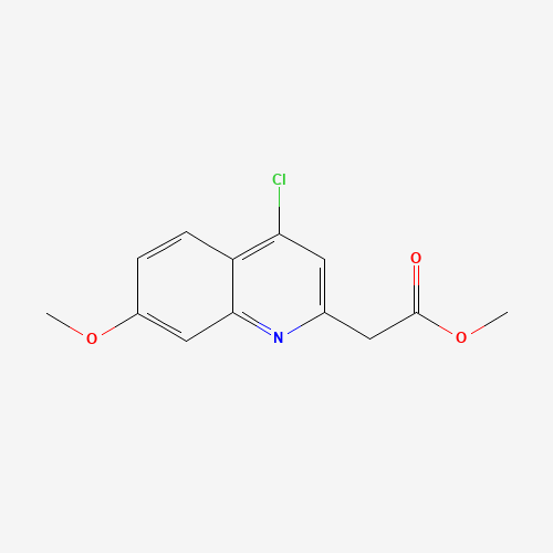 methyl 2-(4-chloro-7-methoxyquinolin-2-yl)acetate (CAS: 1017403-04-1) - Related Chemical Product