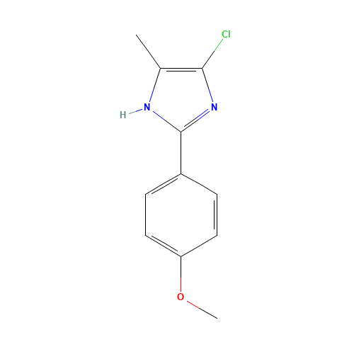 4-chloro-2-(4-methoxyphenyl)-5-methyl-1H-imidazole (CAS: 102151-46-2) - Related Chemical Product