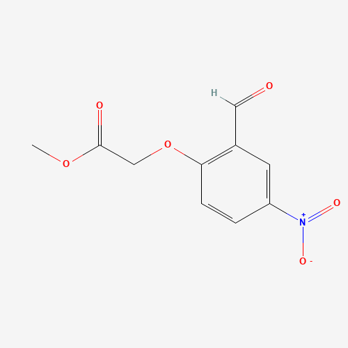 methyl 2-(2-formyl-4-nitrophenoxy)acetate (CAS: 24582-00-1) - Related Chemical Product