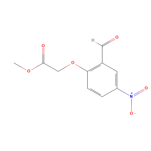 methyl 2-(2-formyl-4-nitrophenoxy)acetate (CAS: 24582-00-1) - Related Chemical Product
