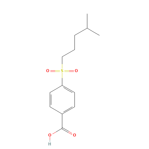 4-(4-methylpentylsulfonyl)benzoic acid (CAS: 32910-57-9) - Related Chemical Product