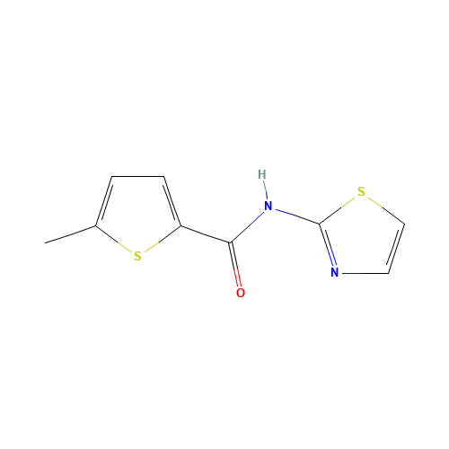 5-methyl-N-(1,3-thiazol-2-yl)thiophene-2-carboxamide (CAS: 790725-27-8) - Related Chemical Product