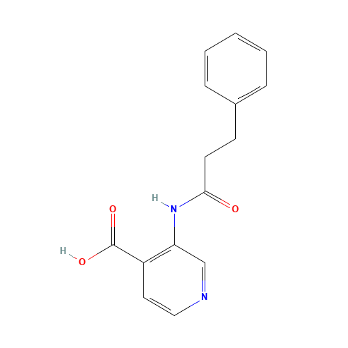 3-(3-phenylpropanoylamino)pyridine-4-carboxylic acid (CAS: 1461601-04-6) - Related Chemical Product
