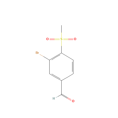 3-bromo-4-methylsulfonylbenzaldehyde (CAS: 254878-96-1) - Related Chemical Product