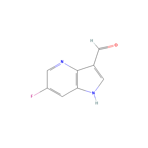 6-fluoro-1H-pyrrolo[3,2-b]pyridine-3-carbaldehyde (CAS: 1190316-09-6) - Related Chemical Product