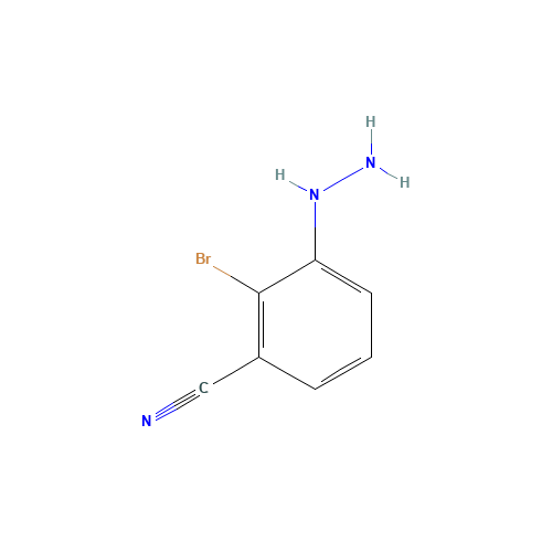 2-bromo-3-hydrazinylbenzonitrile (CAS: 1256590-08-5) - Related Chemical Product