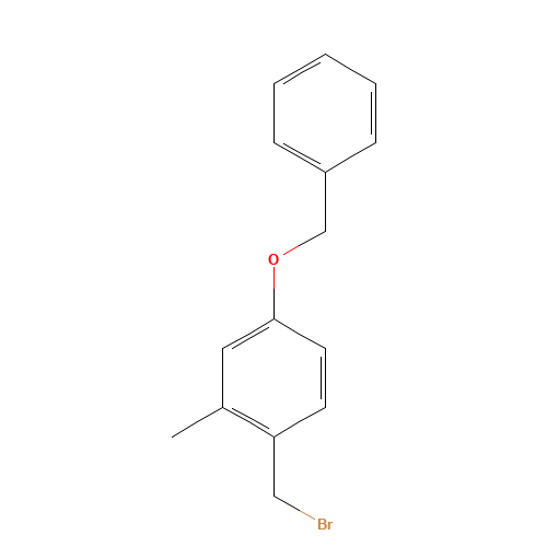 1-(bromomethyl)-2-methyl-4-phenylmethoxybenzene (CAS: 1253188-89-4) - Related Chemical Product