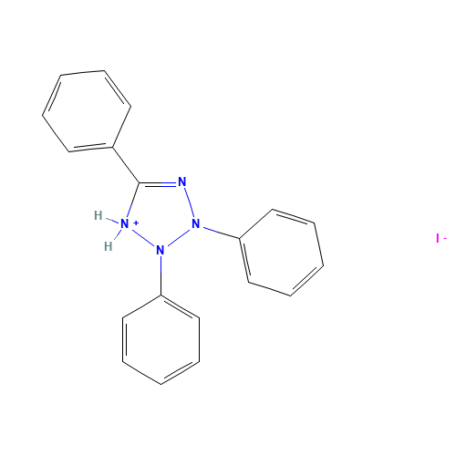 2,3,5-triphenyl-1H-tetrazol-1-ium;iodide (CAS: 13014-90-9) - Related Chemical Product