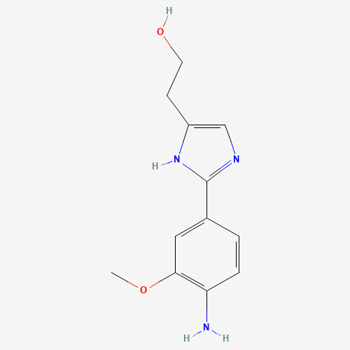 2-[2-(4-amino-3-methoxyphenyl)-1H-imidazol-5-yl]ethanol (CAS: 878156-43-5) - Related Chemical Product