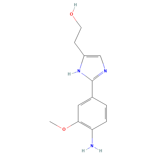 2-[2-(4-amino-3-methoxyphenyl)-1H-imidazol-5-yl]ethanol (CAS: 878156-43-5) - Related Chemical Product