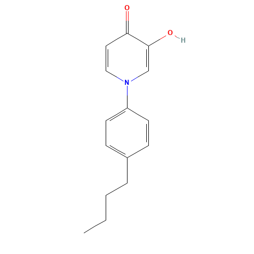 1-(4-butylphenyl)-3-hydroxypyridin-4-one (CAS: 1333328-29-2) - Related Chemical Product