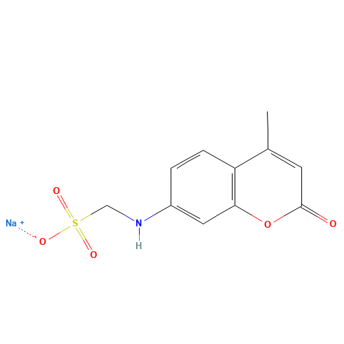 sodium;[(4-methyl-2-oxochromen-7-yl)amino]methanesulfonate (CAS: 29197-94-2) - Related Chemical Product