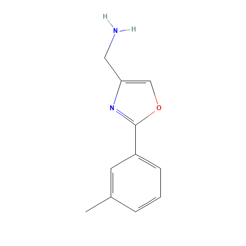 [2-(3-methylphenyl)-1,3-oxazol-4-yl]methanamine (CAS: 885273-21-2) - Related Chemical Product
