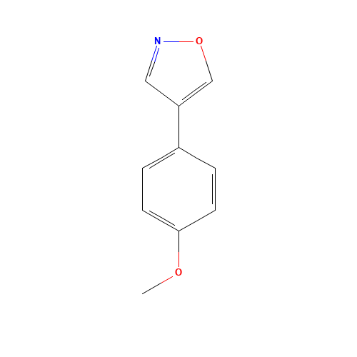 4-(4-methoxyphenyl)-1,2-oxazole (CAS: 37928-11-3) - Related Chemical Product