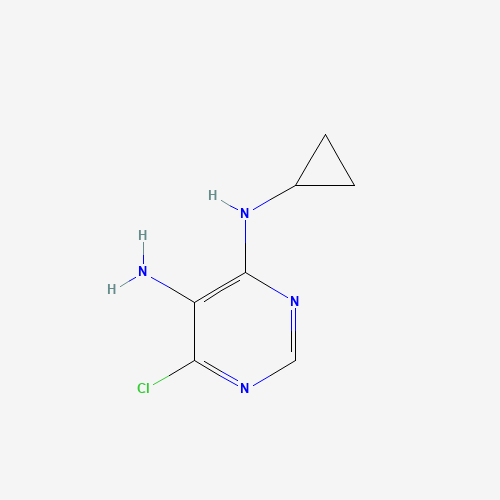 6-chloro-4-N-cyclopropylpyrimidine-4,5-diamine (CAS: 195252-62-1) - Related Chemical Product