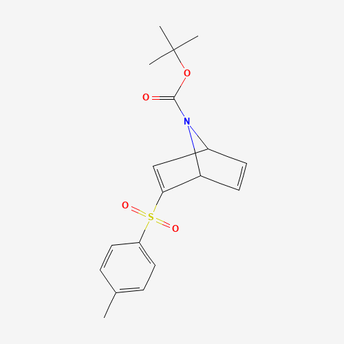 tert-butyl 3-(4-methylphenyl)sulfonyl-7-azabicyclo[2.2.1]hepta-2,5-diene-7-carboxylate (CAS: 160732-46-7) - Related Chemical Product