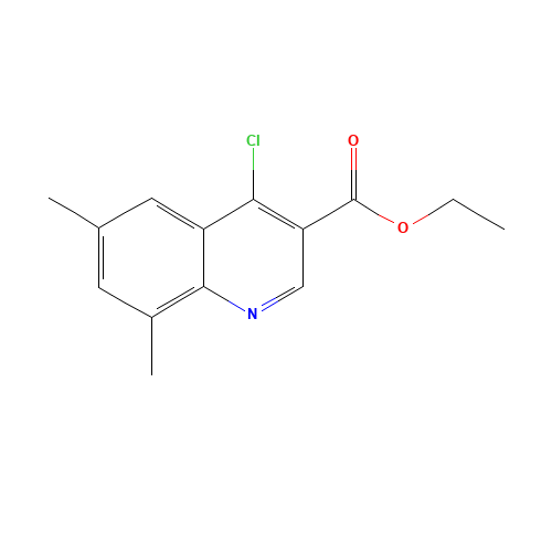 ethyl 4-chloro-6,8-dimethylquinoline-3-carboxylate (CAS: 31602-09-2) - Related Chemical Product