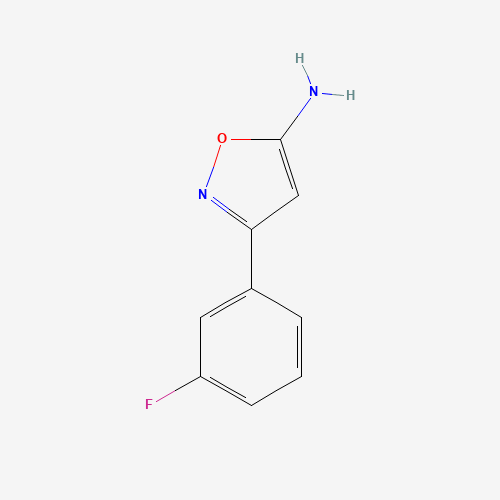 3-(3-fluorophenyl)-1,2-oxazol-5-amine (CAS: 119162-50-4) - Related Chemical Product