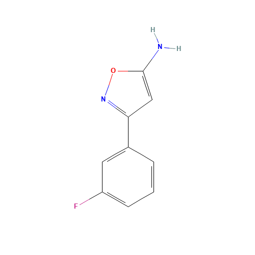 3-(3-fluorophenyl)-1,2-oxazol-5-amine (CAS: 119162-50-4) - Related Chemical Product