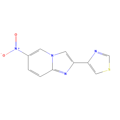 4-(6-nitroimidazo[1,2-a]pyridin-2-yl)-1,3-thiazole (CAS: 38922-99-5) - Related Chemical Product