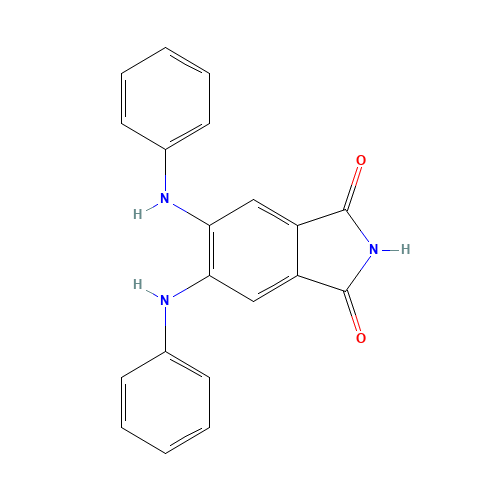 5,6-dianilinoisoindole-1,3-dione (CAS: 145915-58-8) - Related Chemical Product