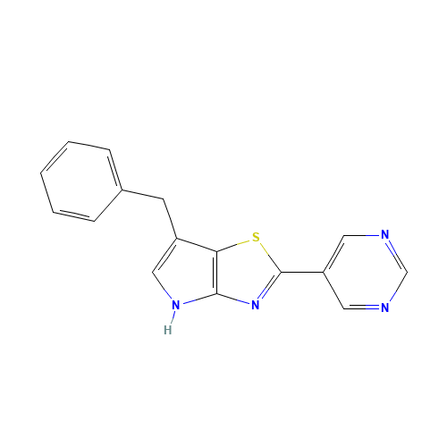 6-benzyl-2-pyrimidin-5-yl-4H-pyrrolo[2,3-d][1,3]thiazole (CAS: 1312363-70-4) - Related Chemical Product