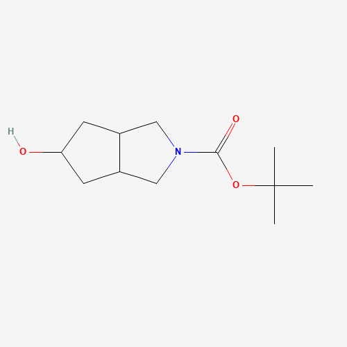 tert-butyl 5-hydroxy-3,3a,4,5,6,6a-hexahydro-1H-cyclopenta[c]pyrrole-2-carboxylate (CAS: 203663-25-6) - Related Chemical Product