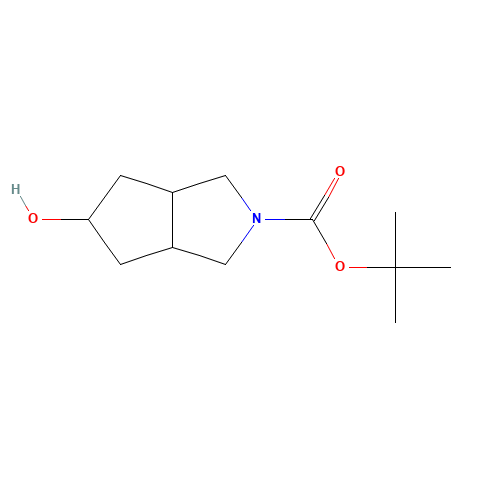 tert-butyl 5-hydroxy-3,3a,4,5,6,6a-hexahydro-1H-cyclopenta[c]pyrrole-2-carboxylate (CAS: 203663-25-6) - Related Chemical Product