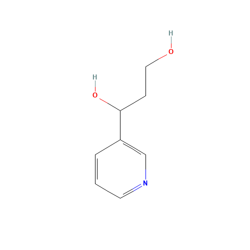 1-pyridin-3-ylpropane-1,3-diol (CAS: 123016-77-3) - Related Chemical Product