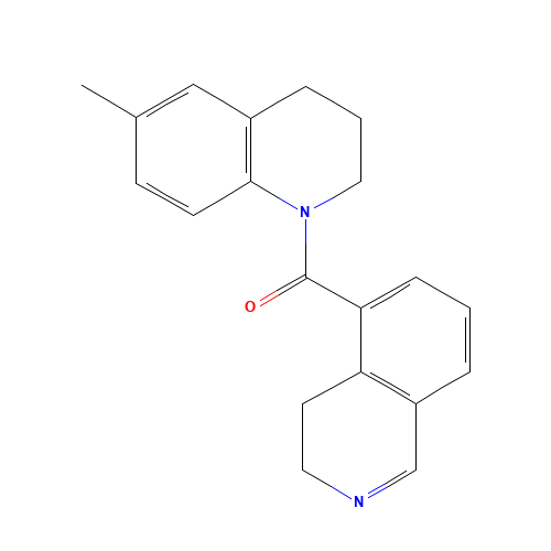 3,4-dihydroisoquinolin-5-yl-(6-methyl-3,4-dihydro-2H-quinolin-1-yl)methanone (CAS: 1430564-14-9) - Related Chemical Product