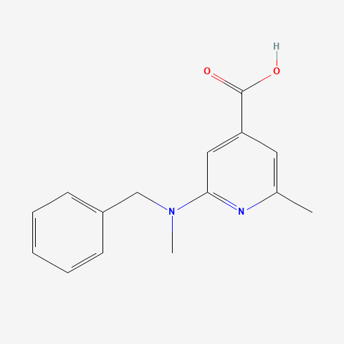 2-[benzyl(methyl)amino]-6-methylpyridine-4-carboxylic acid (CAS: 462070-51-5) - Related Chemical Product