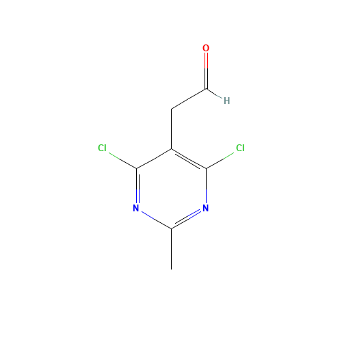 2-(4,6-dichloro-2-methylpyrimidin-5-yl)acetaldehyde (CAS: 474656-37-6) - Related Chemical Product