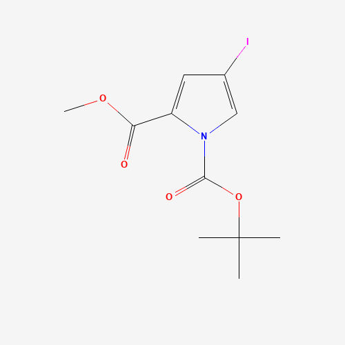 1-O-tert-butyl 2-O-methyl 4-iodopyrrole-1,2-dicarboxylate (CAS: 170100-69-3) - Related Chemical Product