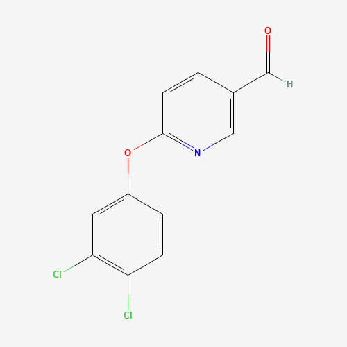 6-(3,4-dichlorophenoxy)pyridine-3-carbaldehyde (CAS: 1160430-65-8) - Related Chemical Product