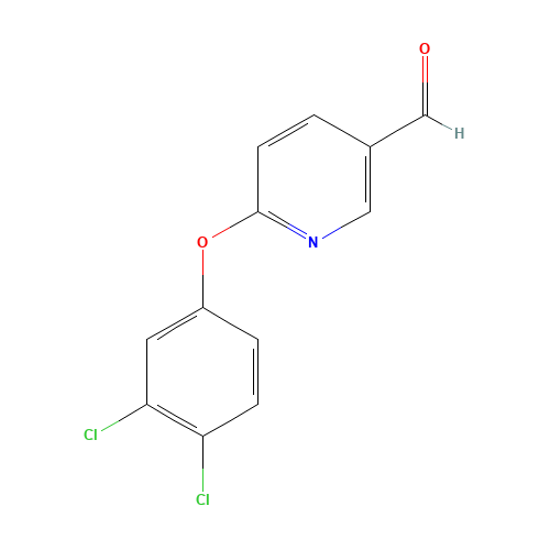6-(3,4-dichlorophenoxy)pyridine-3-carbaldehyde (CAS: 1160430-65-8) - Related Chemical Product