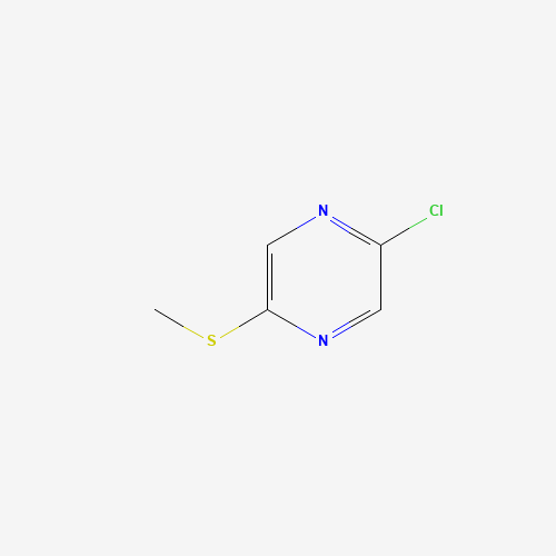 2-chloro-5-methylsulfanylpyrazine (CAS: 1177421-28-1) - Chemical Structure and Molecular Formula 