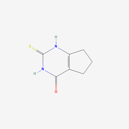 2-sulfanylidene-1,5,6,7-tetrahydrocyclopenta[d]pyrimidin-4-one (CAS: 35563-27-0) - Related Chemical Product