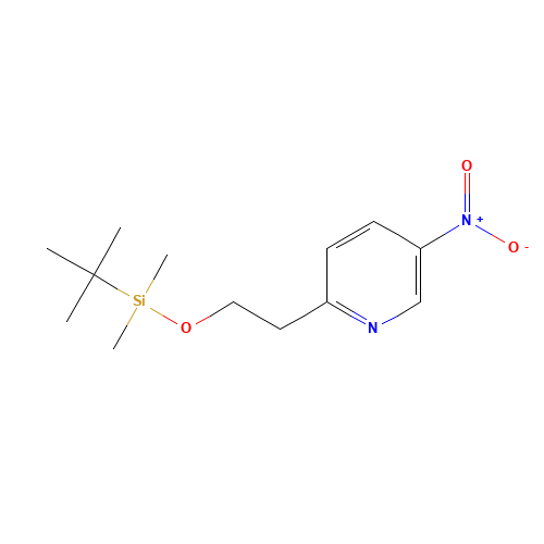 tert-butyl-dimethyl-[2-(5-nitropyridin-2-yl)ethoxy]silane (CAS: 1419602-88-2) - Related Chemical Product