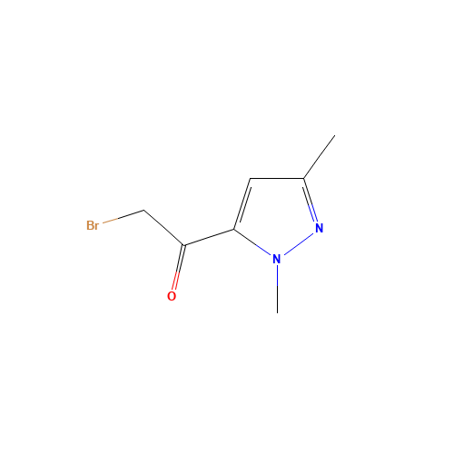 2-bromo-1-(2,5-dimethylpyrazol-3-yl)ethanone (CAS: 1015936-63-6) - Related Chemical Product