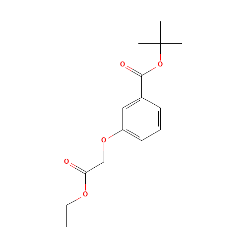 tert-butyl 3-(2-ethoxy-2-oxoethoxy)benzoate (CAS: 1398330-70-5) - Related Chemical Product