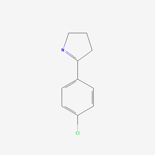 5-(4-chlorophenyl)-3,4-dihydro-2H-pyrrole (CAS: 22217-78-3) - Related Chemical Product