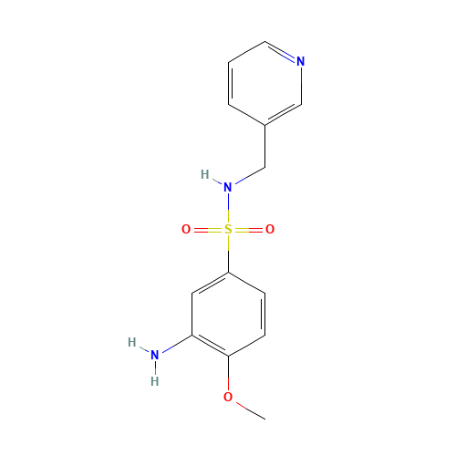 3-amino-4-methoxy-N-(pyridin-3-ylmethyl)benzenesulfonamide (CAS: 1041592-04-4) - Related Chemical Product