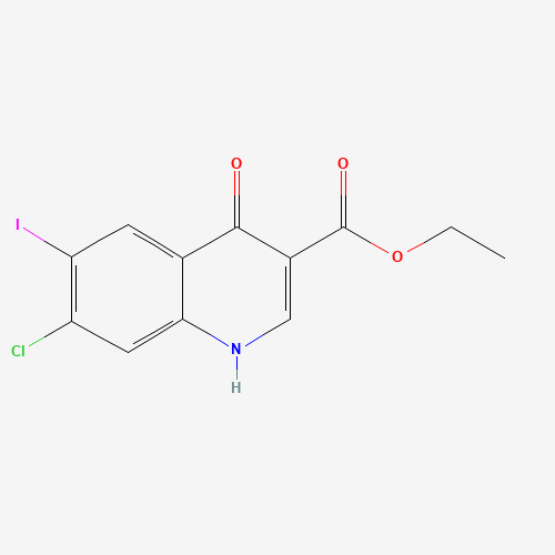 ethyl 7-chloro-6-iodo-4-oxo-1H-quinoline-3-carboxylate (CAS: 1021913-01-8) - Related Chemical Product