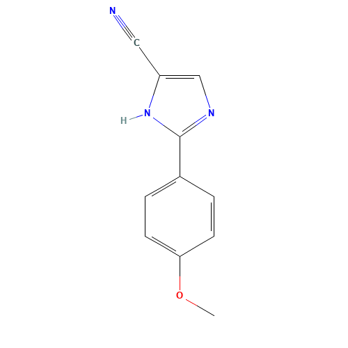 2-(4-methoxyphenyl)-1H-imidazole-5-carbonitrile (CAS: 102151-72-4) - Related Chemical Product
