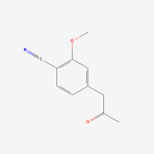 2-methoxy-4-(2-oxopropyl)benzonitrile (CAS: 1255207-19-2) - Related Chemical Product