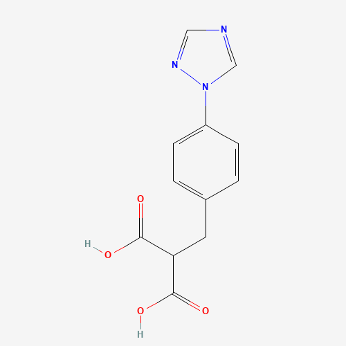 2-[[4-(1,2,4-triazol-1-yl)phenyl]methyl]propanedioic acid (CAS: 1599529-45-9) - Related Chemical Product